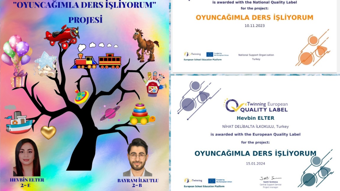 e-TWİNNİNG OYUNCAĞIMLA DERS İŞLİYORUM PROJESİ